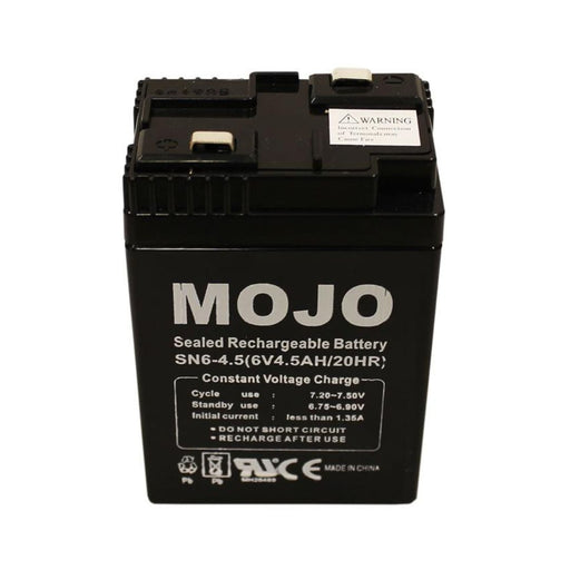 MoJo black  rechargable  6V Battery