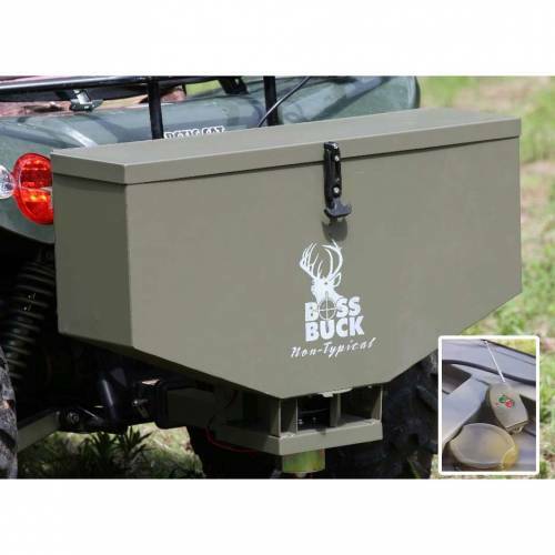 Boss Buck BB-1.80, ATV-Truck Seeder/Spreader 80lb With Remote & Receiver