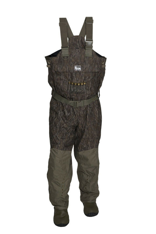 Banded B04, RedZone Breathable Insulated Waders with rubber boots and belted waist