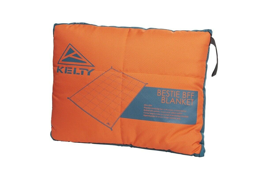 Kelty 35425819TCH, Bestie BFF Blanket Deep Teal/Mandarin