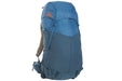 two tone blue hiking backpack