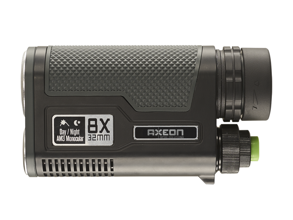 Umarex 2218603, Axeon AM3 MultiCoated 8x32mm Monocular wLED Flashlight 250 Lumen