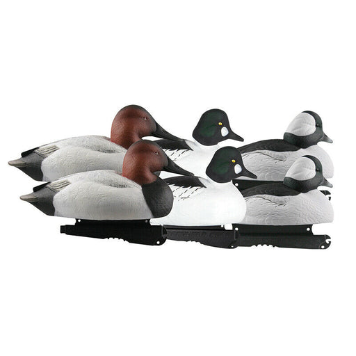 six multi color duck hunting deocy