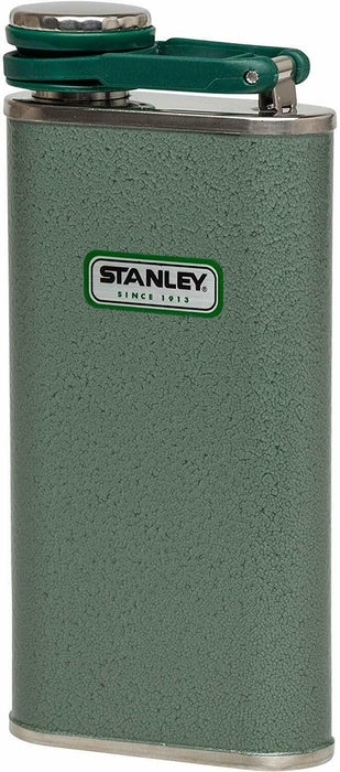 Stanley 10-00837-045, Classic 8oz Flask Hammertone Green