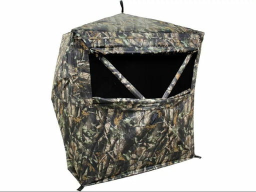 2 person camo hunting blind