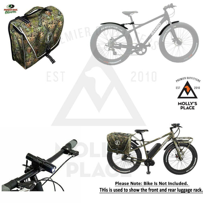 Rambo Bike RA-100 NWTF Bike Accessories Kit In Mossy Oak Obsession