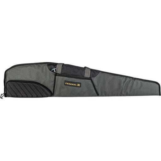  Scoped Rifle Case Gray with two zip pockets