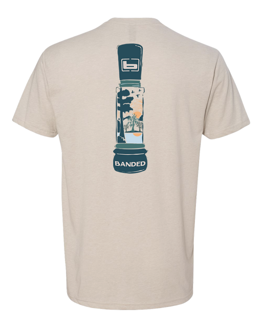 Banded Timber Duck Call T-Shirt cream