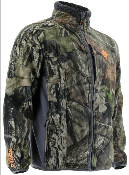 Nomad Harvester full zip camo Jacket with zip chest pocket