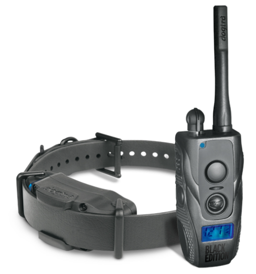 Dogtra 1900S Black Ergonomic 1-Mile IPX9K Waterproof High-Output Remote Dog Training Matte Black E-Collar