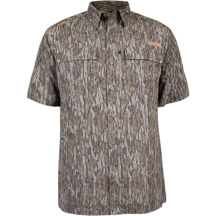 Habit Outdoors Men's Hatcher Pass Short Sleeve Camo Guide Shirt