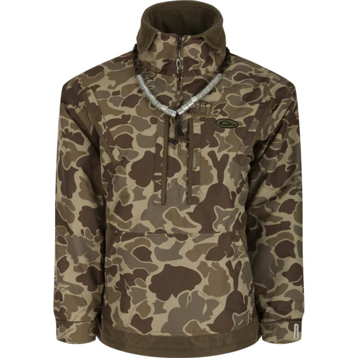 Drake MST Waterproof Fleece-Lined 1/4 Zip Jacket