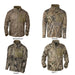 Banded Mid-Layer Full Zip Fleece Jacket four camo variations