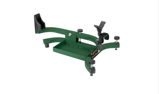 green and black solo adjustable recoil shooting rest