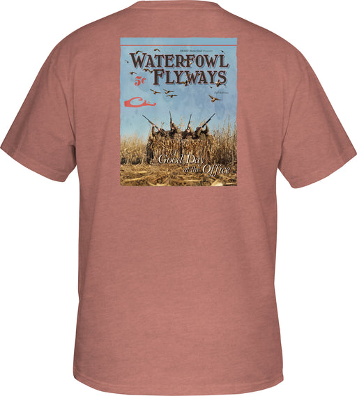 Drake 4-Man hunting scene waterfowl flyways Cover T-Shirt