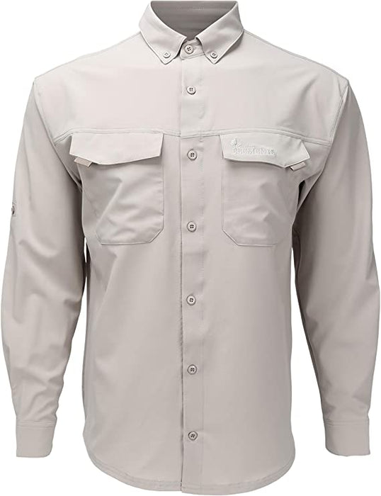 Mossy Oak Coolcore Explorer Button Up Cooling Sun Protection Shirt Men's shirt