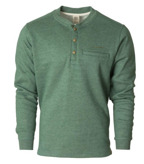 Banded, Hometown Henley Sweatshirt with chest pocket