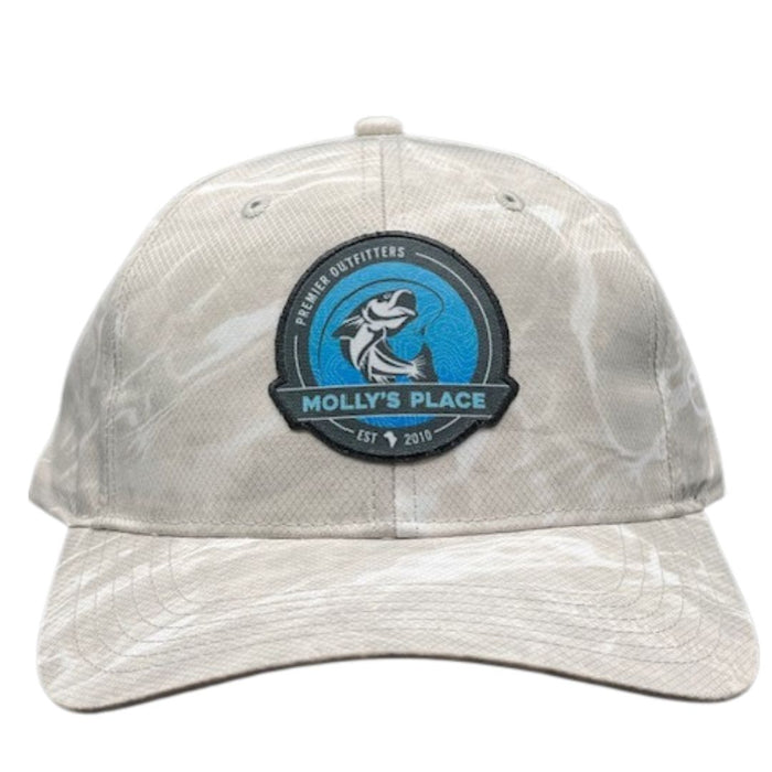 Molly's Place Fuel Your Adventure Hat with Molly's Place fish patch on front