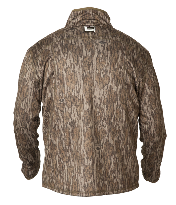 Banded Mid-Layer Full Zip Fleece Jacket