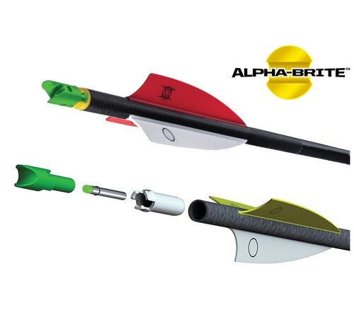 TenPoint HEA-358.3, Alpha-Brite Lighted Nock System, 3 Pack