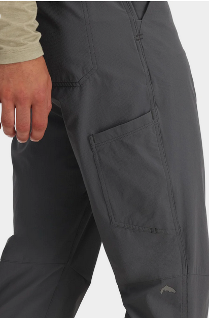 gray pant with pocket on outter thigh