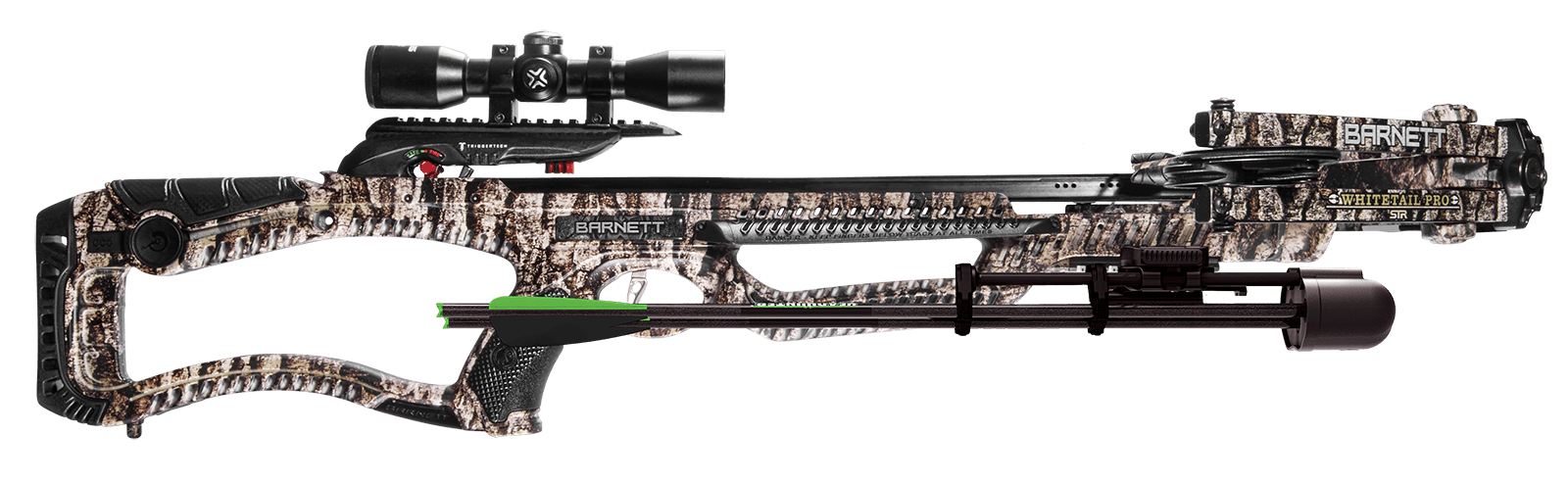Barnett BAR78004, Whitetail Pro STR with scope and two arrows