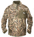 Banded Men's Mid-Layer 1/4 Zip Fleece Pullover camo with chest zip pocket