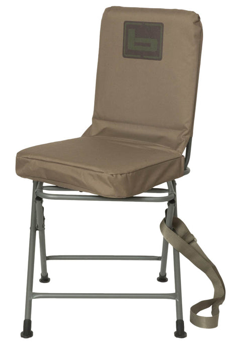 Banded, Swivel Blind Chair-Tall-Marsh Brown