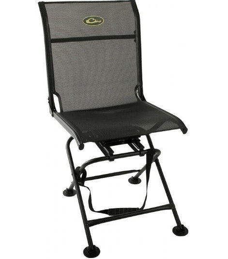 Drake Rotating foldable  Chair Black with carry strap