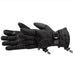 Black Manzella Men's Montana Glove with Thinsulate™ insulation wrist draw cord and clasp