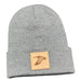 Molly's Place Heather Gun Metal Knit Hat