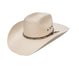 Stetson natural cowboy hat with hatband