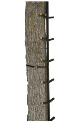 Muddy The Quick Stick XL Climbing System secured to a tree