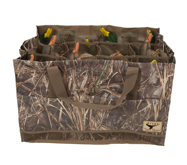Banded, 12-Slot Duck Bag-MAX7 with open top and carry handles