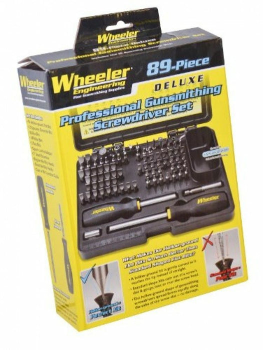 Wheeler 562194, 89-Piece Pro GunSmith Screw Driver Set