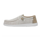 HeyDude Men's Shoes Wally Ascend Woven Ivory shoe