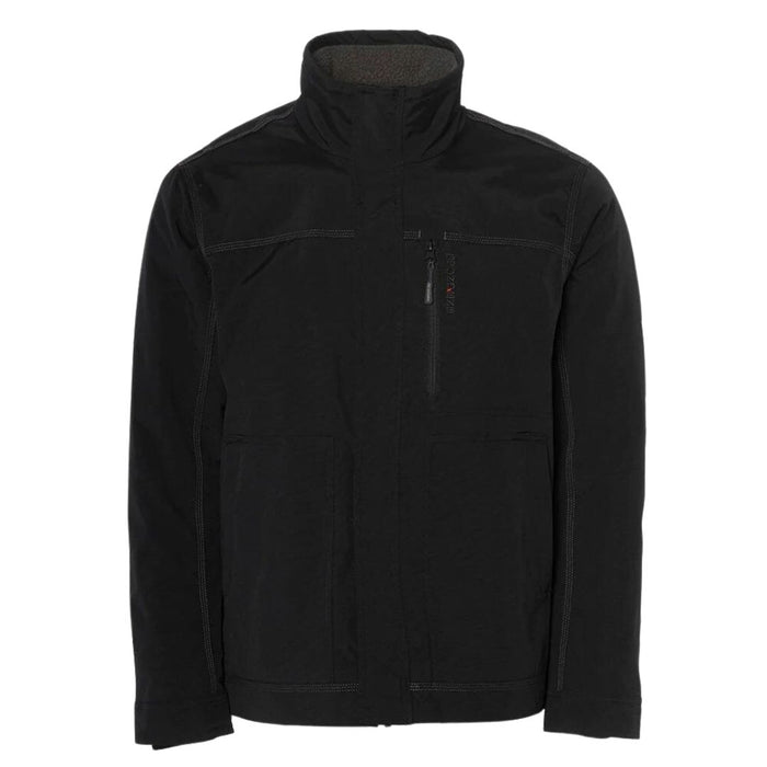 black zip front Grundens Men’s Ballast Sherpa Jacket