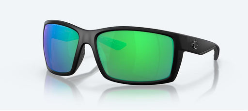 black sunglasses green blue lenses
