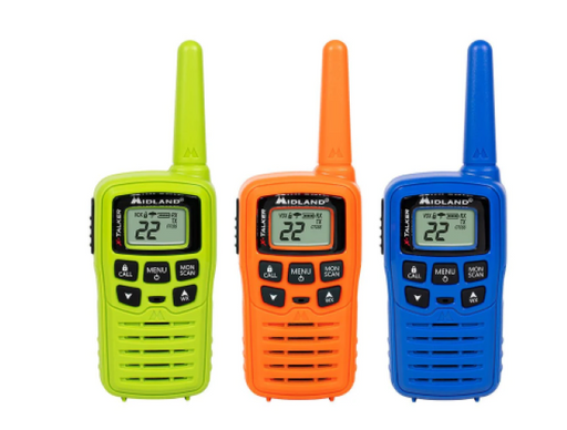 neon  MULTICOLOR 3 PACK OF T10 FRS RADIOS