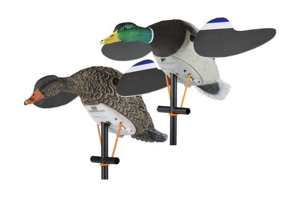 Lucky Duck 21-10617-4, Lucky Pair II Decoy- Full Sized Spinning Wing