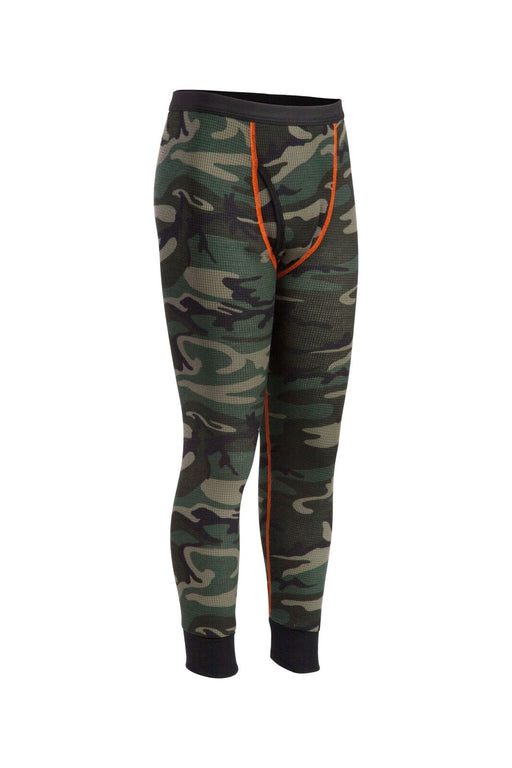 green camo thermal underwear pant