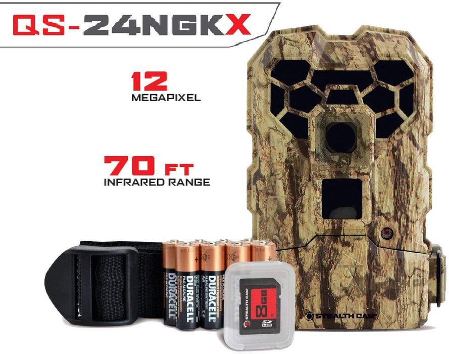 Stealth Cam STC-QS24NGKX, Trail Camera Combo 14MP Camo