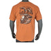 Molly's Fuel your Adventure orange short sleeve tee with geese in flight scene
