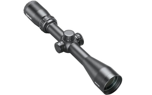 black three turret rifle scope