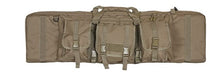 Tan Dual Combat Case with three pockets 