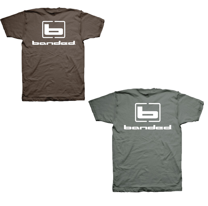 two Banded Signature Logo Tees