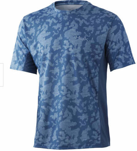 blue HUK, Icon X Running Lakes Short Sleeve shirt