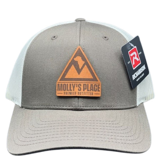 Molly's Place  Trucker Hat gray and white