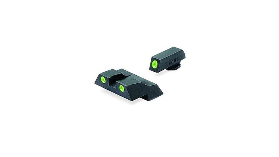 Meprolight ML10226 Tru-Dot For Glock Pistols Green Front/Green Rear ( 26, 27 )