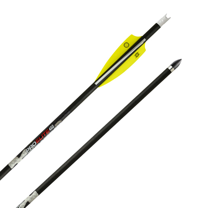 TenPoint HEA-660.6, Pro Elite 400 Carbon Crossbow Arrows, 6 Pack